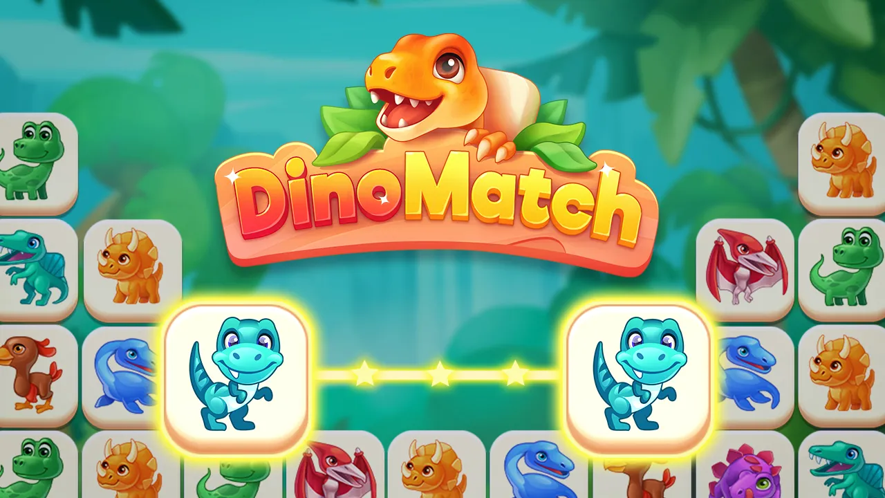 DinoMatch: Mahjong Pairs